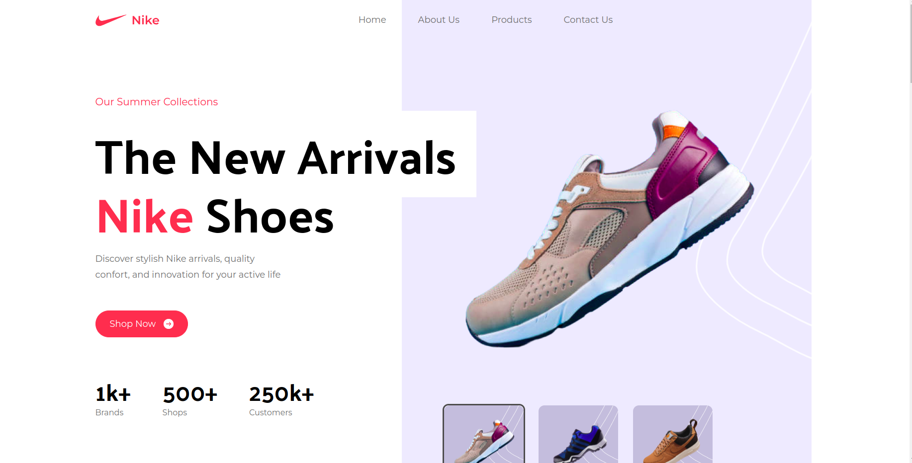 Nike Web Application